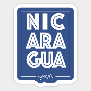 Nicaragua de Soy Nica Sticker